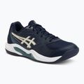 Férfi teniszcipő ASICS Gel-Dedicate 9 Indoor midnight/oatmeal