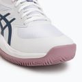 Női teniszcipő ASICS Game FF Clay W white/independence blue 7