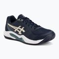 Férfi teniszcipő ASICS Gel-Dedicate 9 Clay midnight/oatmeal