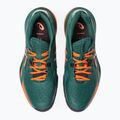 Férfi padelcipő Asics Gel-Resolution X Padel Jewel Green/Energy Orange 4