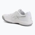 Női padelcipő ASICS Gel-Dedicate 9 Padel W white/pure silver 3