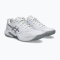 Női padelcipő ASICS Gel-Dedicate 9 Padel W white/pure silver