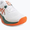 Férfi padelcipő Asics Gel-Challenger 15 Padel White/Energy Orange 7