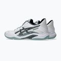 Férfi röplabda cipő ASICS Blade FF 2 white/ocean haze 4