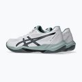 Férfi röplabda cipő ASICS Gel-Rocket 12 white/steel grey 4
