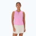 Női ASICS Padel Court ujjatlan teniszpóló bubblegum színben