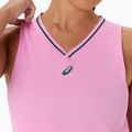 Női ASICS Padel Court ujjatlan teniszpóló bubblegum színben 5
