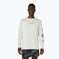 Férfi futó hosszú ujjú póló Asics Fujitrail Logo Ls Top Cream