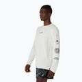 Férfi futó hosszú ujjú póló Asics Fujitrail Logo Ls Top Cream 4