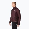 Férfi futókabát ASICS Road Winter Jacket dark currant 4