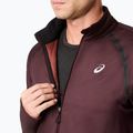 Férfi futókabát ASICS Road Winter Jacket dark currant 6