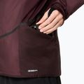 Férfi futókabát ASICS Road Winter Jacket dark currant 7