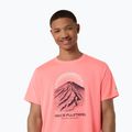 Férfi futó póló Asics Fujitrail Logo Ss Top Sun Coral 5