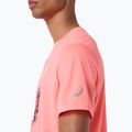 Férfi futó póló Asics Fujitrail Logo Ss Top Sun Coral 6