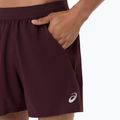 Férfi futónadrág Asics Road 5In Short Dark Currant 7