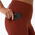 Női futóleggingsek ASICS Road Winter High Waist singed red 8