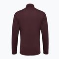 Férfi futópulóver ASICS Core Ls 1/2 Zip Winter Top dark currant 2