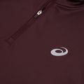 Férfi futópulóver ASICS Core Ls 1/2 Zip Winter Top dark currant 3
