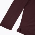 Férfi futópulóver ASICS Core Ls 1/2 Zip Winter Top dark currant 4