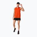 Férfi futópóló ASICS Metarun Singlet cseresznye paradicsom 2
