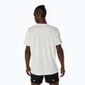 Férfi futó póló Asics Fujitrail Logo Ss Top Cream 3