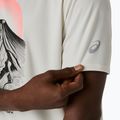 Férfi futó póló Asics Fujitrail Logo Ss Top Cream 6