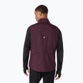 Férfi futó ujjatlan Asics Road Winter Gilet dark currant 3