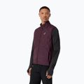 Férfi futó ujjatlan Asics Road Winter Gilet dark currant 4