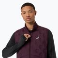 Férfi futó ujjatlan Asics Road Winter Gilet dark currant 5
