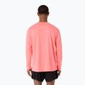 Férfi futó hosszú ujjú póló Asics Fujitrail Logo Ls Top Sun Coral 3