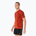 Férfi futó póló ASICS Road Seamless Top singed red 4