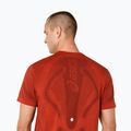 Férfi futó póló ASICS Road Seamless Top singed red 5