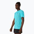 Férfi futópóló ASICS Metarun Top energy aqua 4