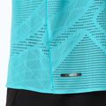 Férfi futópóló ASICS Metarun Top energy aqua 6