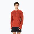 Férfi futó hosszú ujjú póló ASICS Road Seamless Top singed red