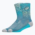 Zokni ASICS Performance Run Crew foggy teal/energy aqua 2