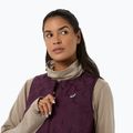 Női futó ujjatlan Asics Nagino Run Padded Gilet dark aubergine 5