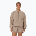 Női futókabát ASICS Nagino Run Adjustable Jacket greige
