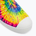 Native Jefferson Print gyermek edzőcipő héjfehér/héjfehér/neon multi tie dye 7