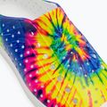 Native Jefferson Print gyermek edzőcipő héjfehér/héjfehér/neon multi tie dye 8