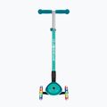 Globber Primo Összecsukható Plus Lights sötét smaragdzöld gyermek háromkerekű roller 4