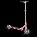 Globber Flow Element Lights korall rózsaszínű gyermek robogó 8