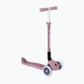 Gyermek háromkerekű roller Globber Junior Primo Foldable Lights Eco berry