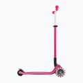 Gyermek háromkerekű roller Globber Master Lights fuchsia 2