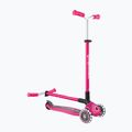 Gyermek háromkerekű roller Globber Master Lights fuchsia 10
