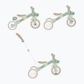 Háromkerekű futóbicikli tolókarral Globber Learning Trike 2w1 Plus Ecologic pistachio