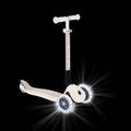 Gyermek háromkerekű roller Globber Junior Foldable Lights Eco coconut 11
