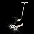 Gyermek háromkerekű roller Globber Go.Up Active Ecologic Lights coconut 17