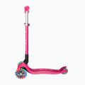 Gyermek háromkerekű roller Globber Primo Foldable Lights fuchsia 2