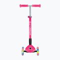 Gyermek háromkerekű roller Globber Primo Foldable Lights fuchsia 4
